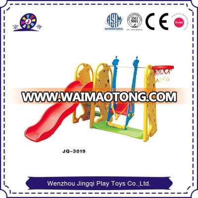 Factory Direct JQ3017 Kids Plastic Outdoor Play Pink Slide