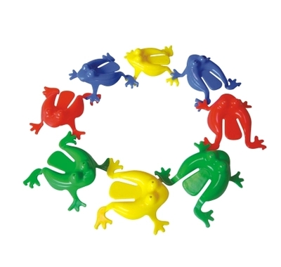 Non Toxic Promotional Cheap Plastic Toys Jumping Frog Game