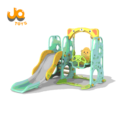 Kids swing with slide indoor plastic toys children plastic swings and slides