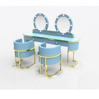 Kids cosmetic toy makeup set wooden dressing table  toys for sale