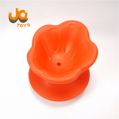 Indoor Play Chair Changing LED Light garden furniture gyro chair plastic gyroscope chair with Music Machine