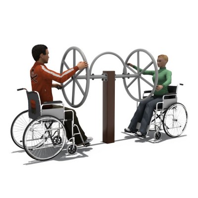 Outdoor Fitness Gym Sports Exercising Equipment For Disabled