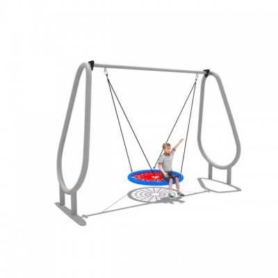 Metal Rope Seats Outdoor Iron Swing best seller Set Adult Chair Baby Garden Iron Outdoor Swing