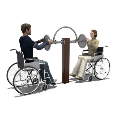 new Outdoor Disable Fitness Equipment for Disabled People