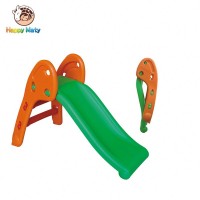 Cheap big bear single indoor plastic swing and slide set for kids for sale