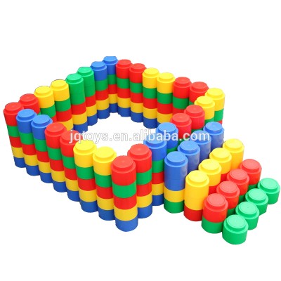 JQ BIG Plastic changeable building Blocks School Play Toy for kids