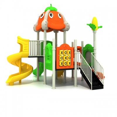 outdoor plastic playground LLDPE playground equipment plastic playground with slide